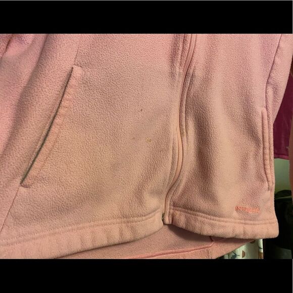 Patagonia Pink quarter Zip Up fleece - Picture 6 of 6